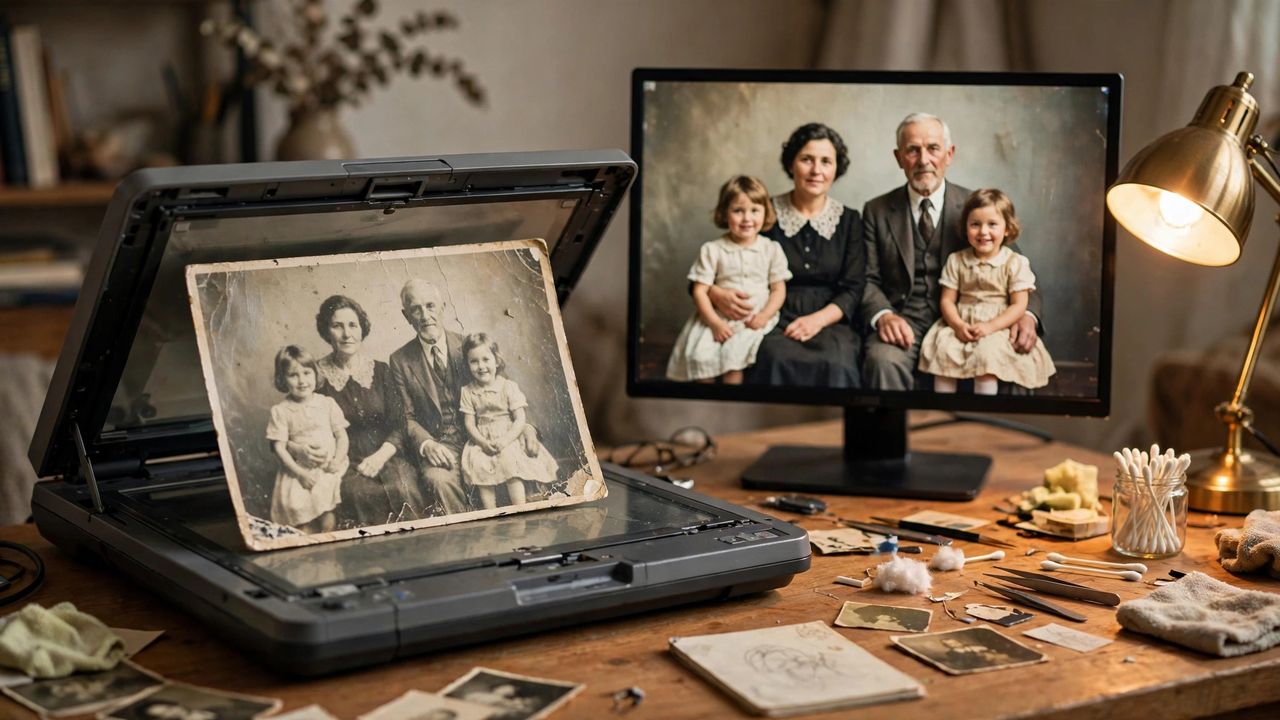 Fotos per KI aufwerten: Alte Bilder retten 2026