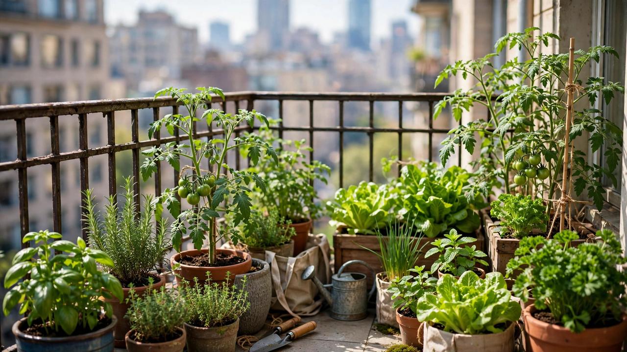 Gemüsegarten auf dem Balkon 2026: Frisches Gemüse auf kleinem Raum