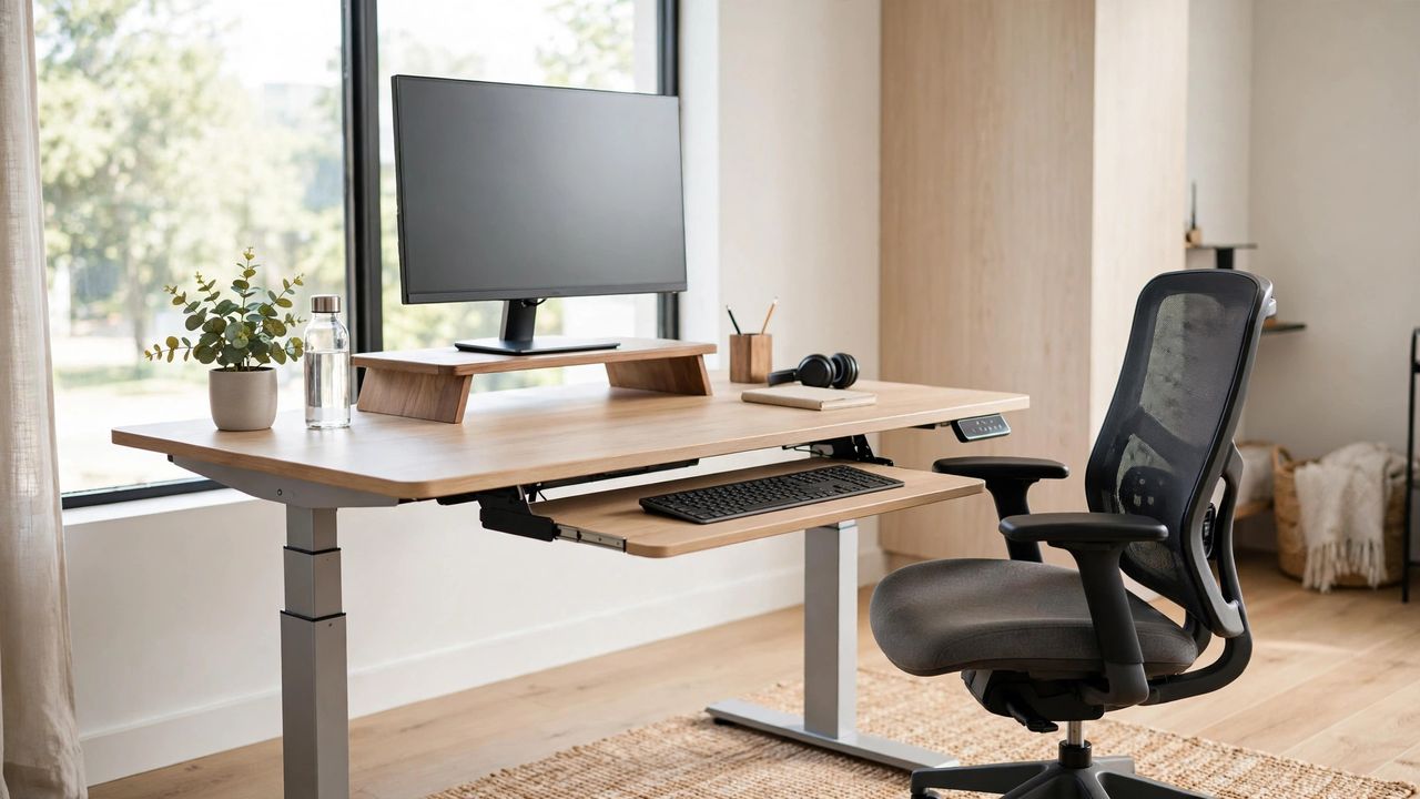 Schmerzfrei arbeiten: Der perfekte ergonomische Schreibtisch-Setup 2026