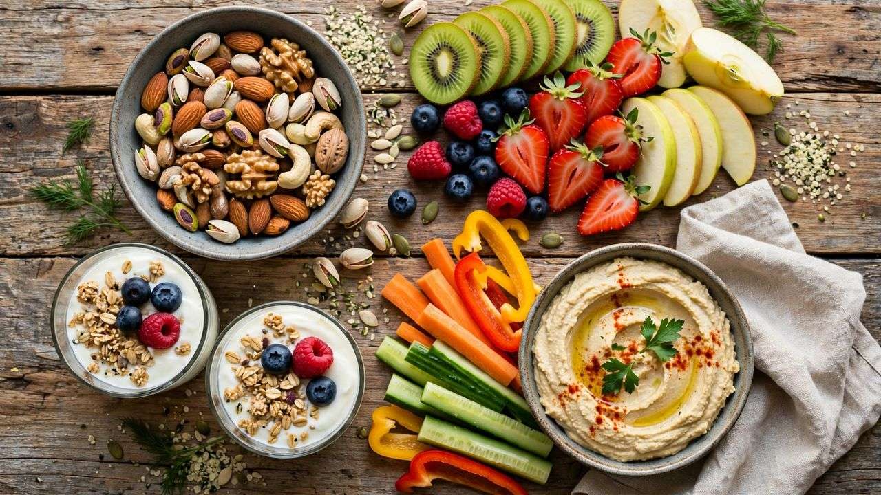 Gesunde Snacks: Energie für den Tag ohne Zucker-Crash — Nova AI