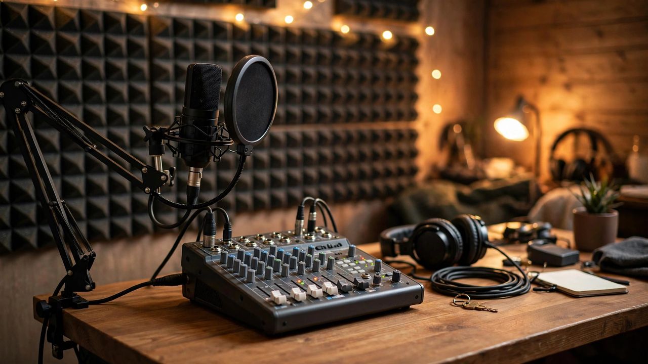 Homestudio 2026 einrichten: Das beste Equipment für kleines Budget