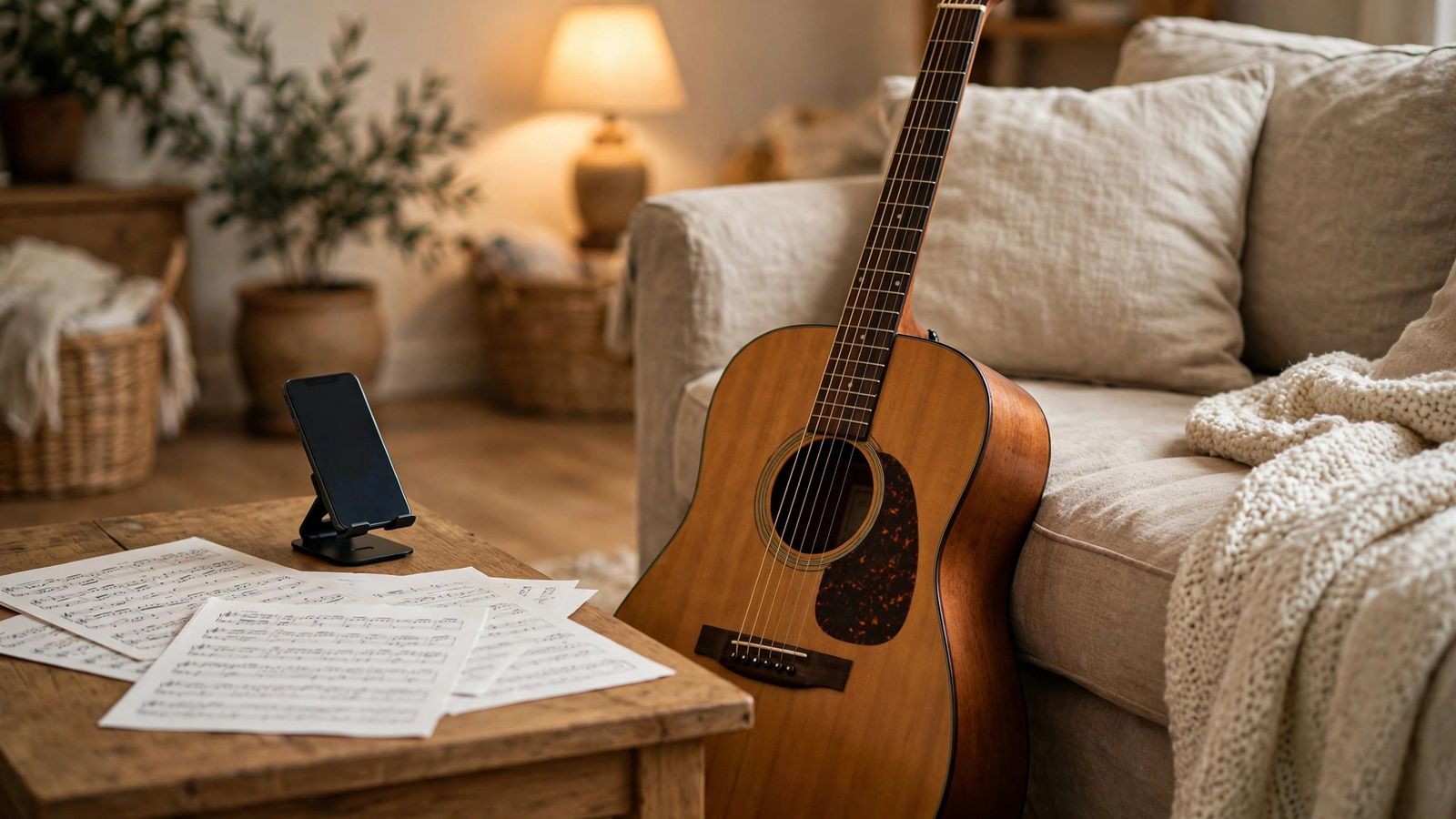 Gitarre oder Klavier per App lernen: Der Guide für 2026