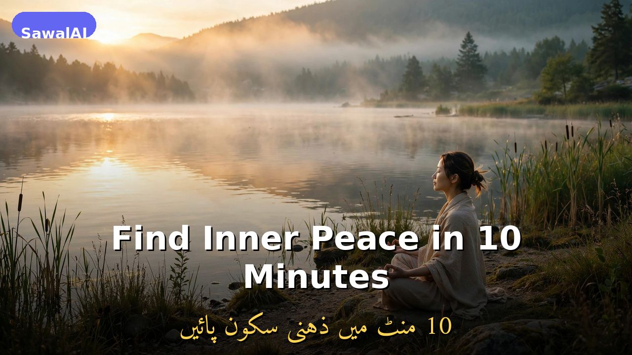 Meditation für Anfänger: Finde innere Ruhe in 10 Minuten am Tag
