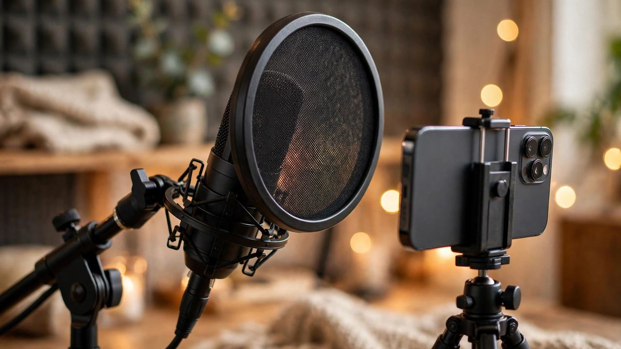 Podcast aufnehmen für Anfänger 2026: Starte mit deinem Smartphone