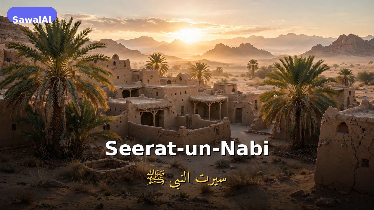 Sirat-un-Nabi: Das Leben des Propheten Muhammad (Friede sei mit ihm)
